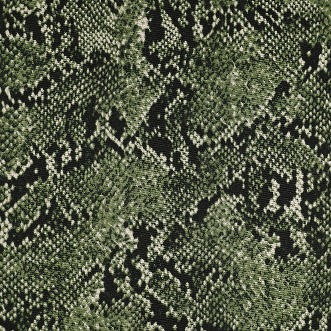 Hovedbilde Snake Green - Vevd Viskose Stretch