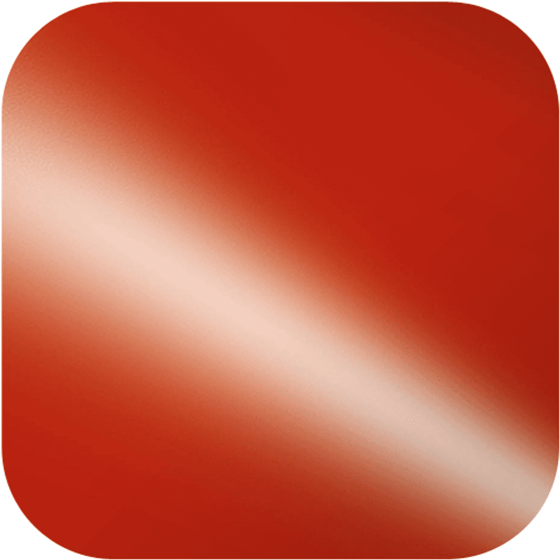 HTV Glossy Rød 50x30cm