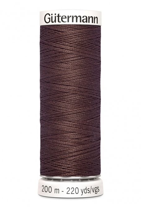 Hovedbilde Mørk Sirup 446 - Polyester Sytråd 200 m
