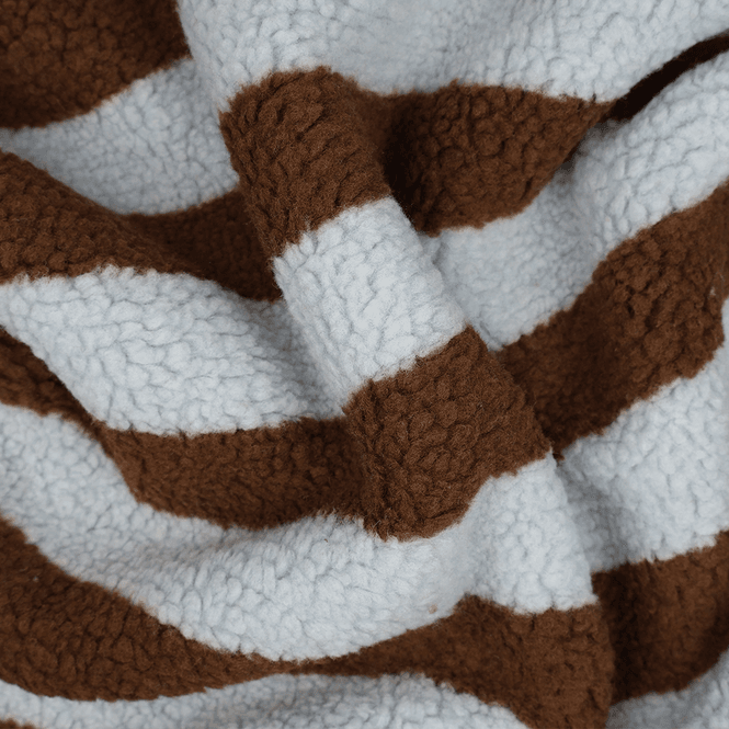 Hovedbilde Stripe Blå/Brun - Teddy