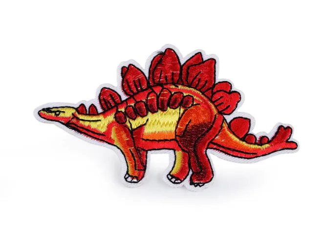 Hovedbilde Stegosaurus Rød - Strykemerke