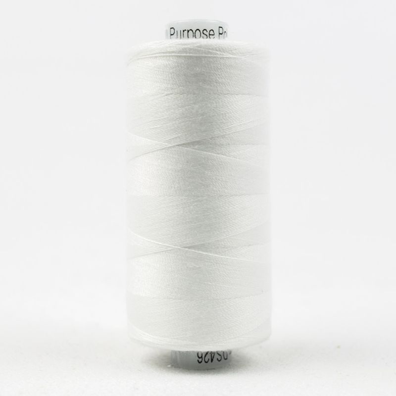 White - Wonderfil Designer sytråd 1000m