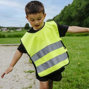 Hovedbilde Refleksvest Barn Gul