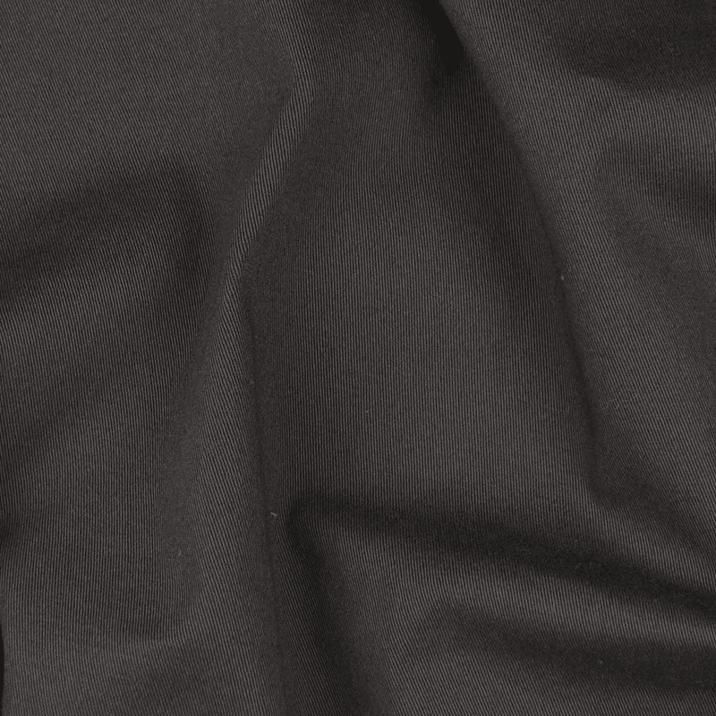 Mørk Grå - Twill Stretch
