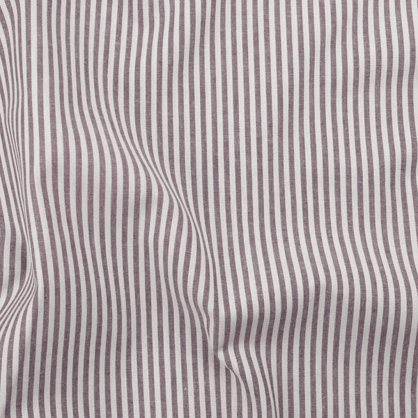 Ministripe Bordeaux - Fast Bomull