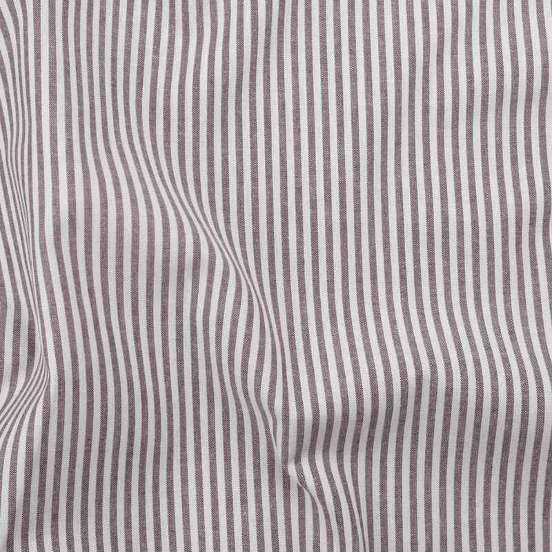 Ministripe Bordeaux - Fast Bomull