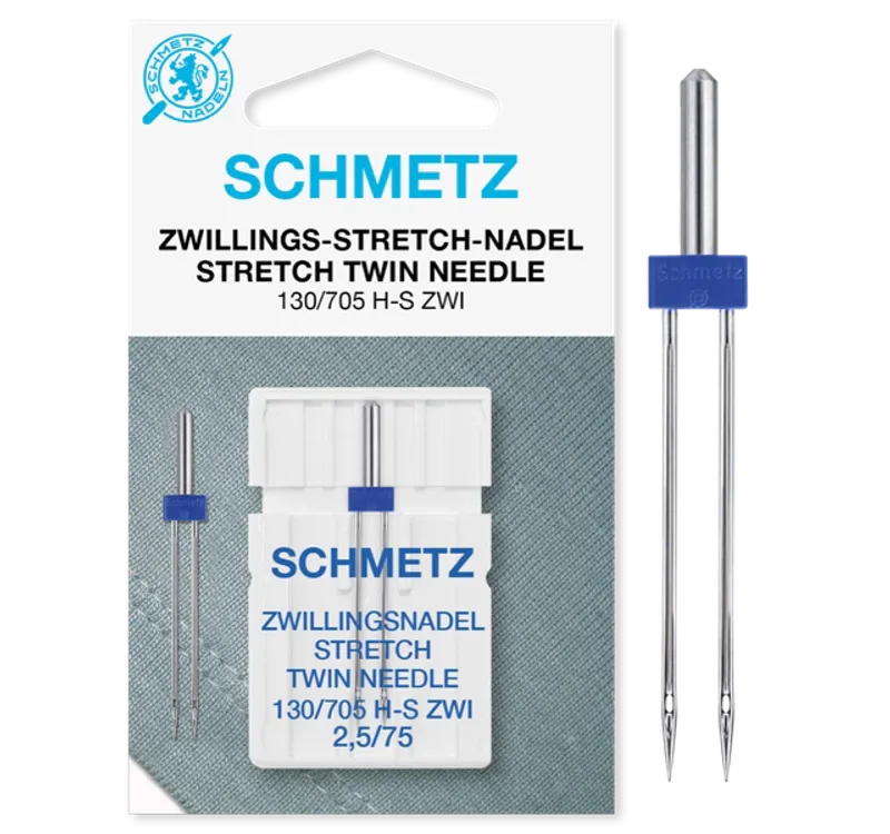 Schmetz Symaskinnåler Tvilling Stretch 2,5/75