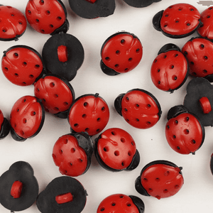 Hovedbilde Marih&oslash;ne - 15 mm Plast Knapp