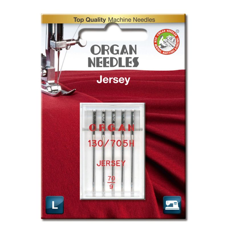 Organ Symaskinnåler Jersey 70 5pk