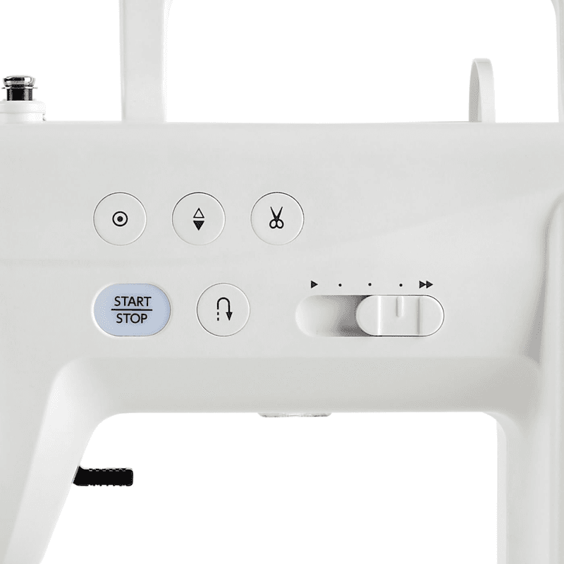 Janome Memory Craft 1000 Silky White Sy- og Broderimaskin
