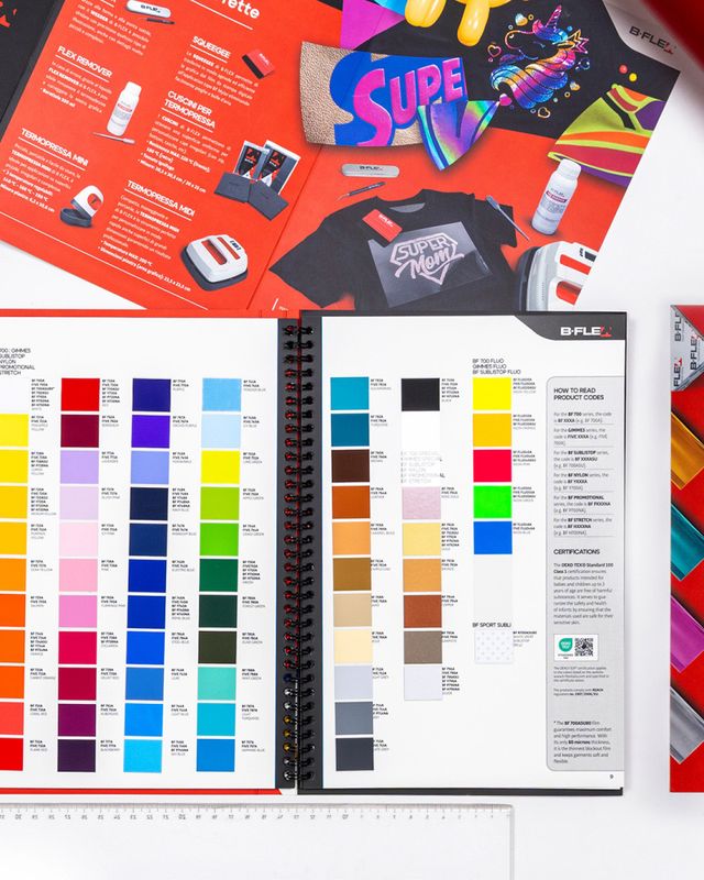 B-Flex Colorguide, HTV showbook