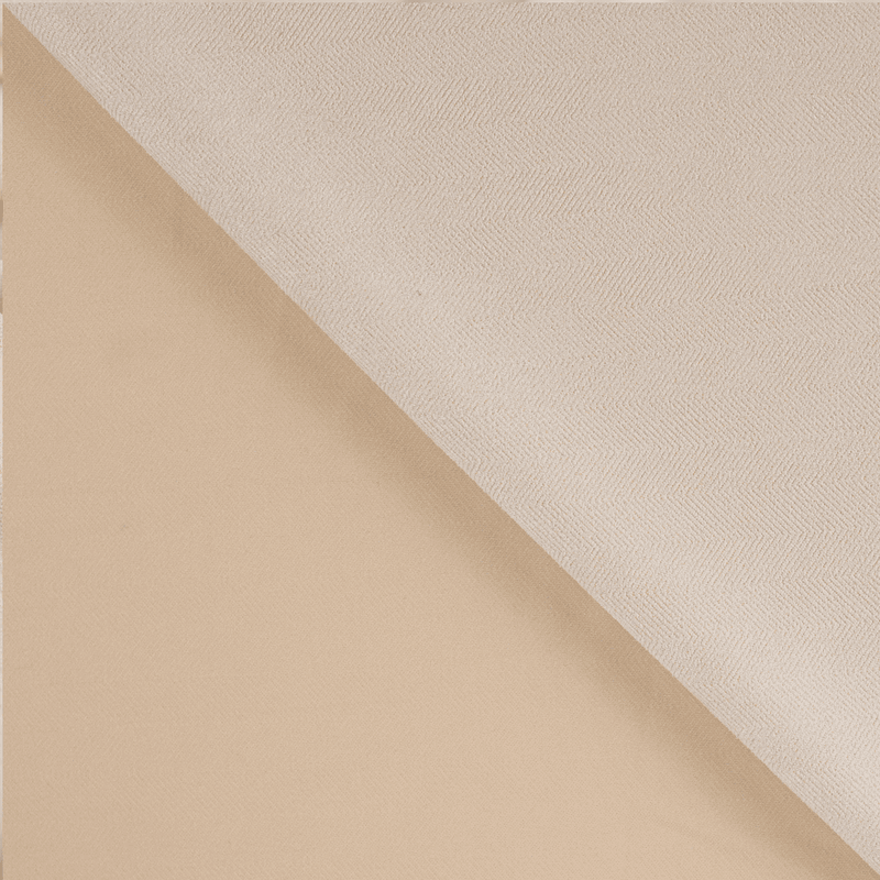 Herringbone Sand - Scuba Suede