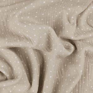 Hovedbilde Dots Sand - Musselin