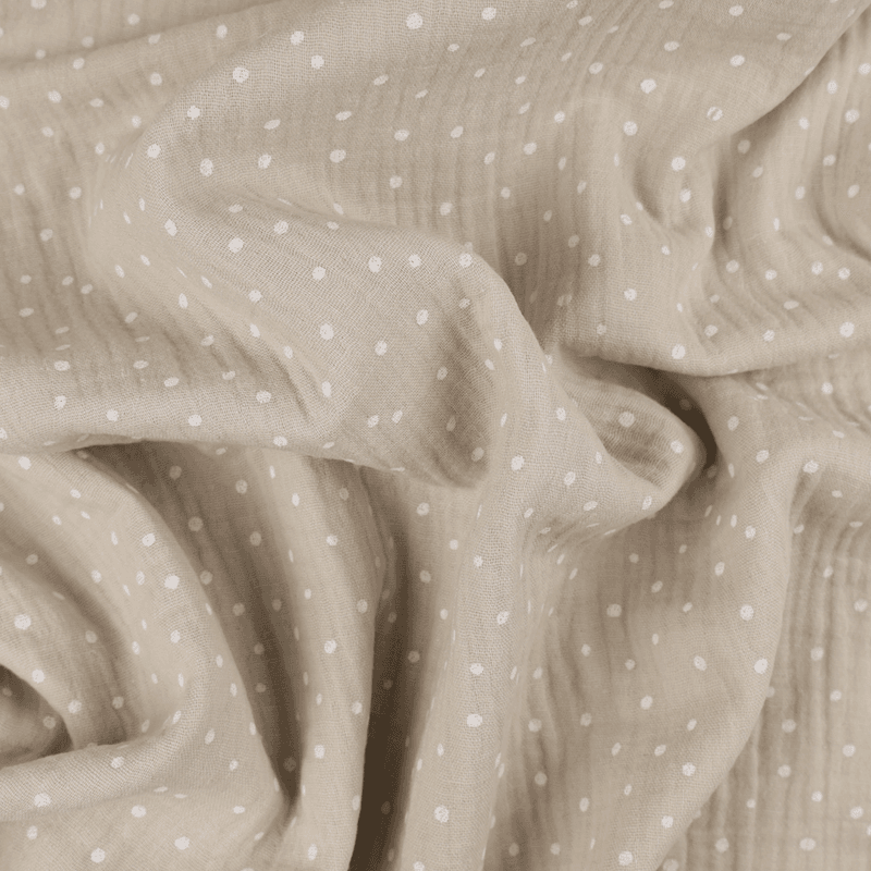 Dots Sand - Musselin