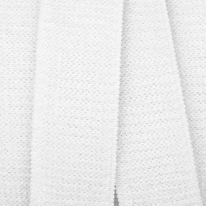 Hovedbilde Hvit Elastisk Borrelås 25 mm - LOOP 2 m