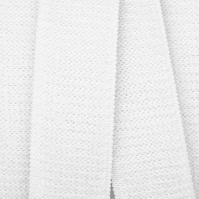Hvit Elastisk Borrelås 25 mm - LOOP 2 m