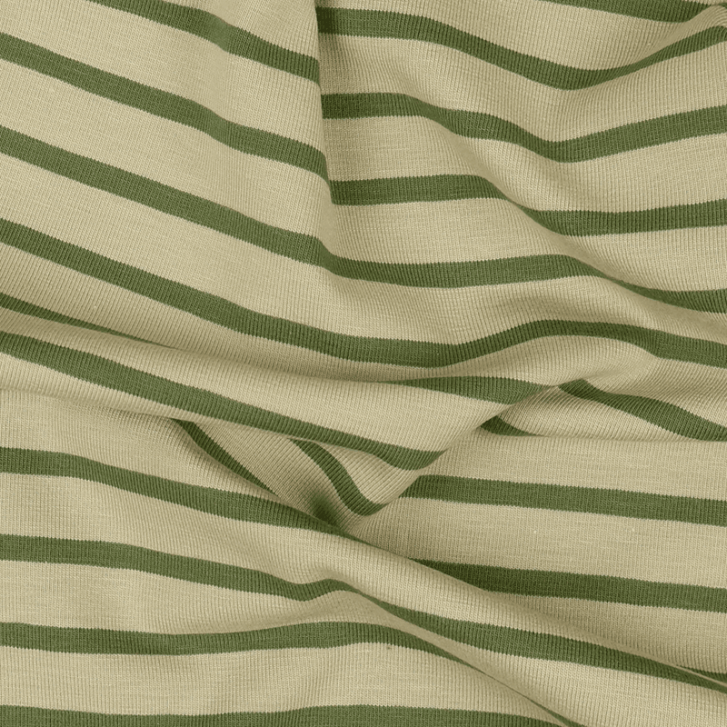 Stripes Olive - Jersey