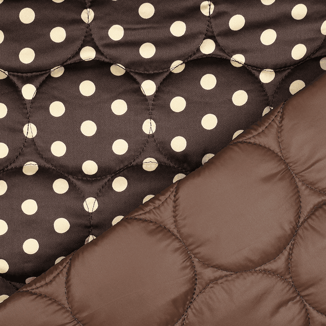Hovedbilde Dots Brun - Boblestoff