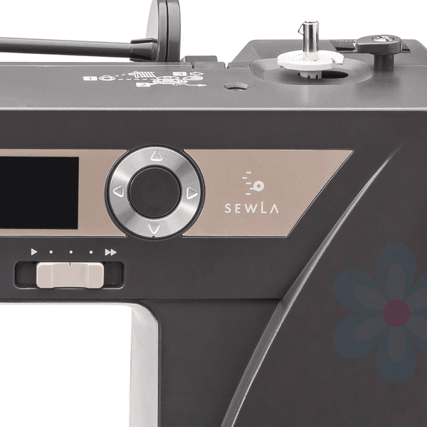 Janome SewLA Grafittgr&aring; m/Toalettmappem&oslash;nster