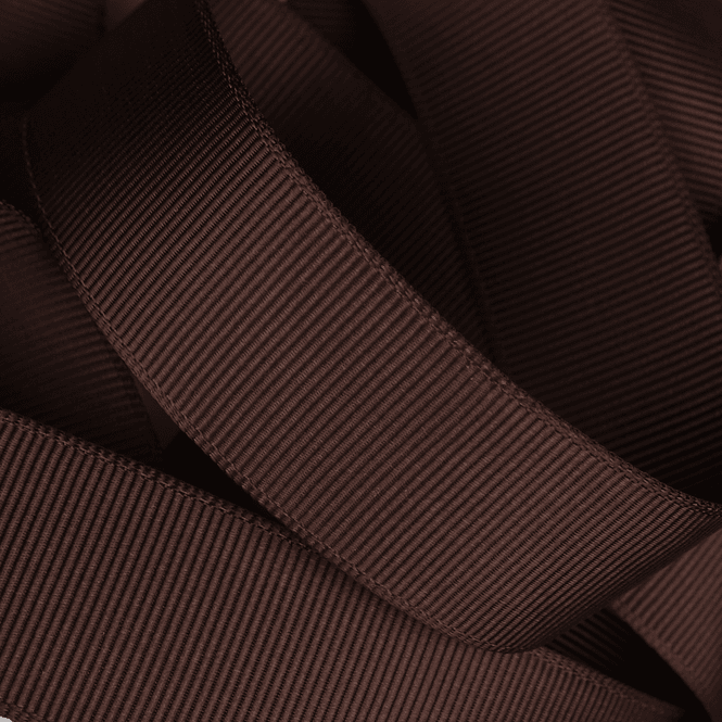 Hovedbilde Mørk Brun - Grosgrainbånd 25 mm (850)