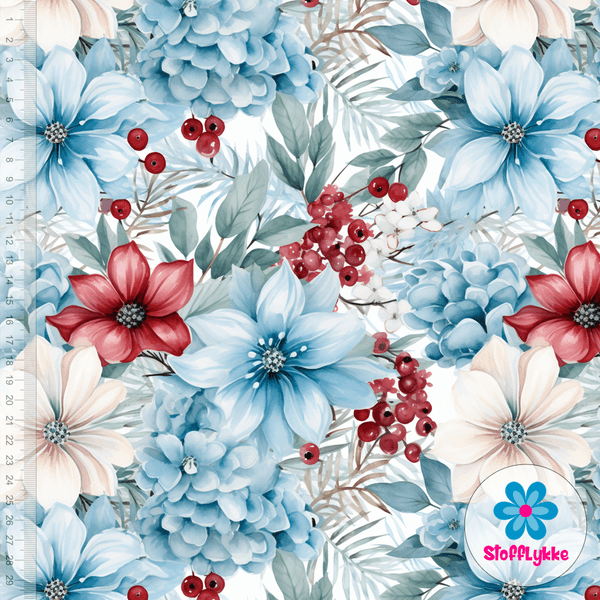 Winter Blossom - French Terry