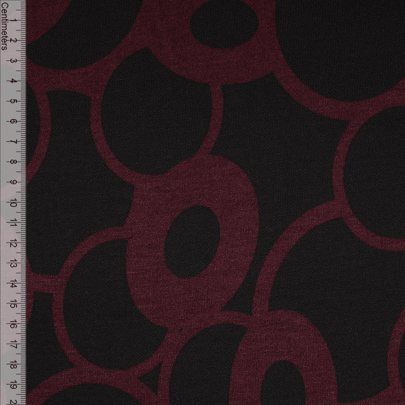 Retro Circles Berry - Punto