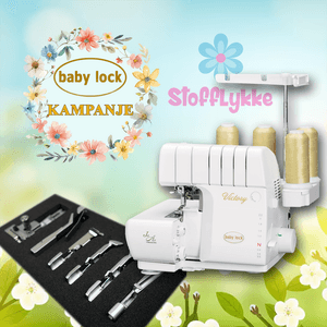 Hovedbilde Baby Lock Victory m/Trykkfotpakke