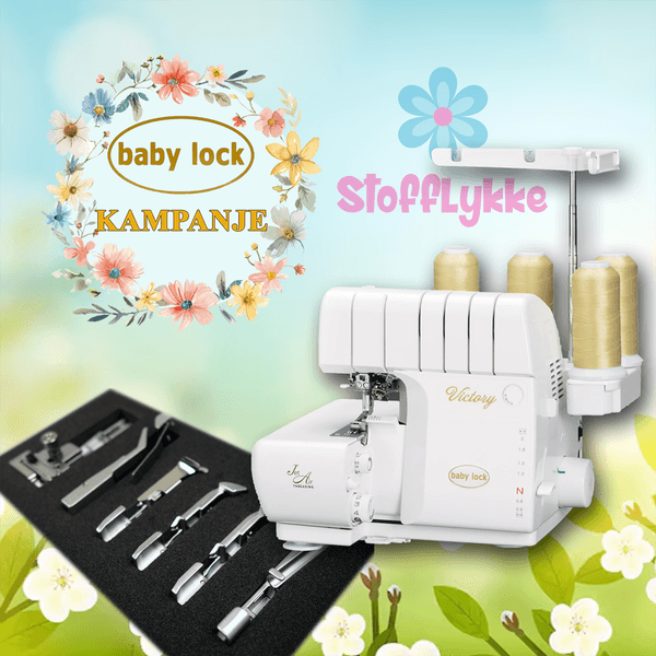 Baby Lock Victory m/Trykkfotpakke