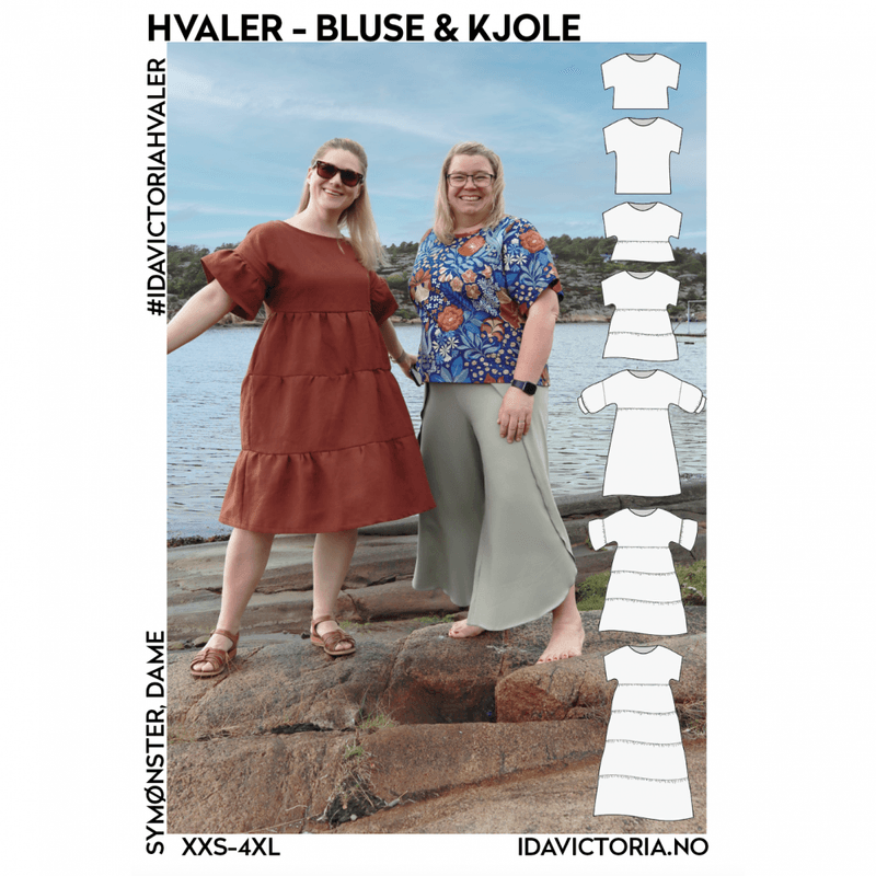 Hvaler bluse & kjole - Ida Victoria