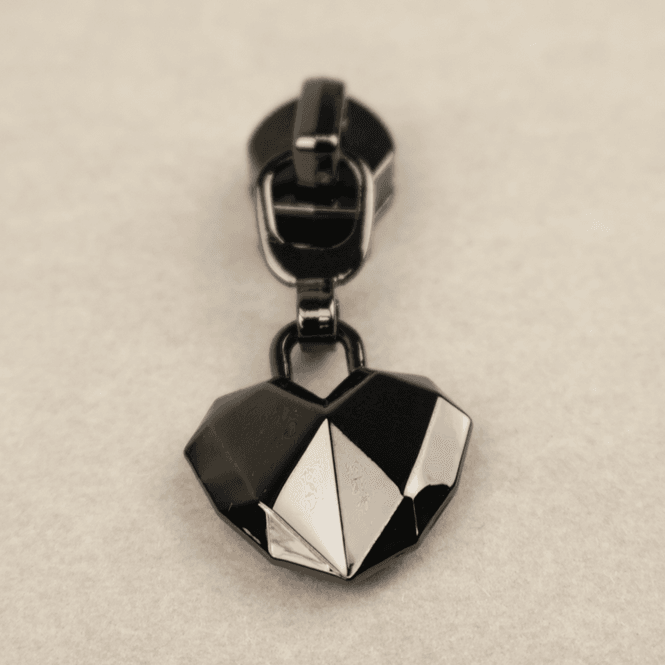 Hovedbilde Geometric Heart Gunmetal Glider #5