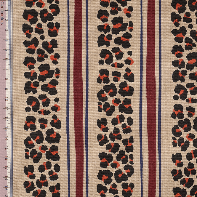 Hovedbilde Leo Striper Beige - Kanvas