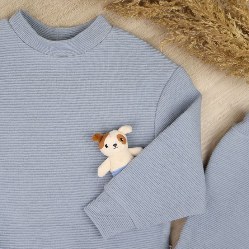 Taupe Melert - Ottoman Jersey