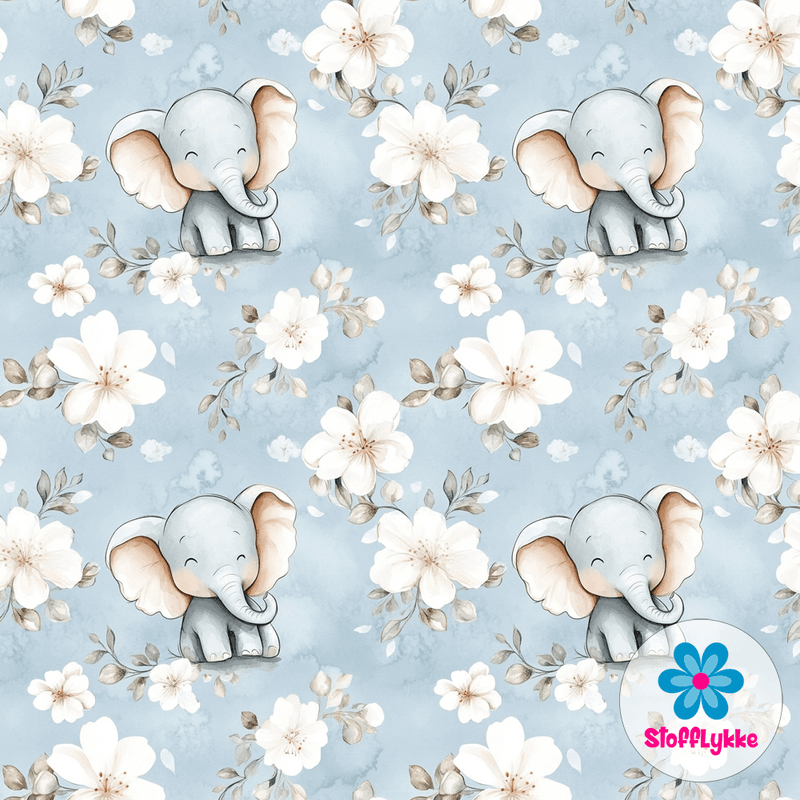 Elephant Blossom - French Terry