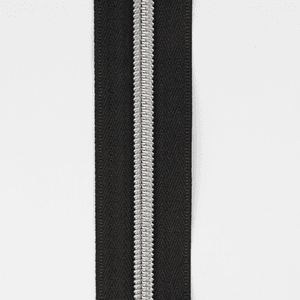 Hovedbilde Sort/S&oslash;lv - 3 m Nylon Glidel&aring;s #5