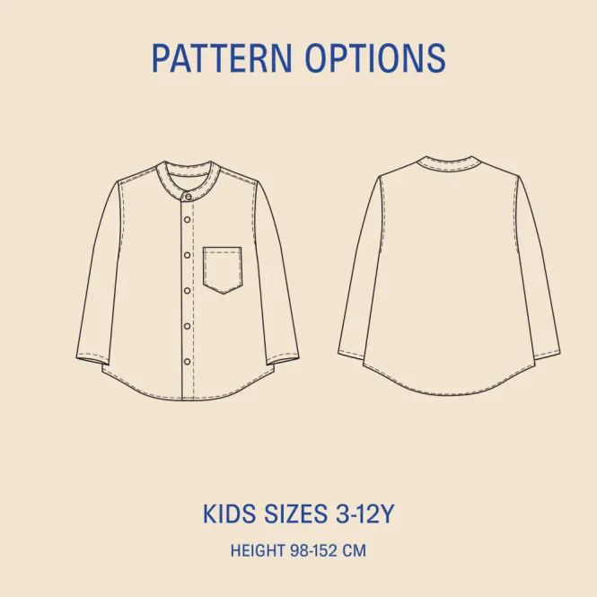 Hovedbilde Mini Jensen Shirt Kids - Wardrobe by Me
