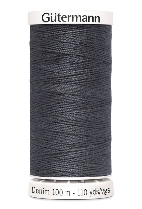 Mørk Grå 9455 - Denim Sytråd 100 m