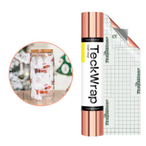 Hovedbilde Bubble Free Mirror Chrome Dekorvinyl - Autumn Copper ...