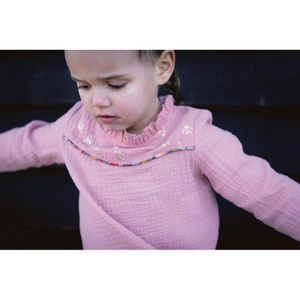 Hovedbilde Babybl&aring; - &Oslash;kologisk Musselin