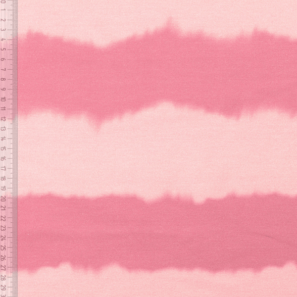 Flow Lines Pink - French Terry