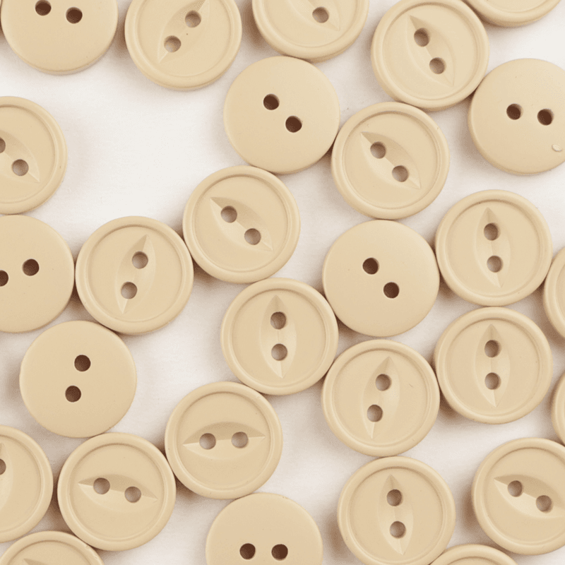 Sintra Beige - 11 mm Resin Knapp