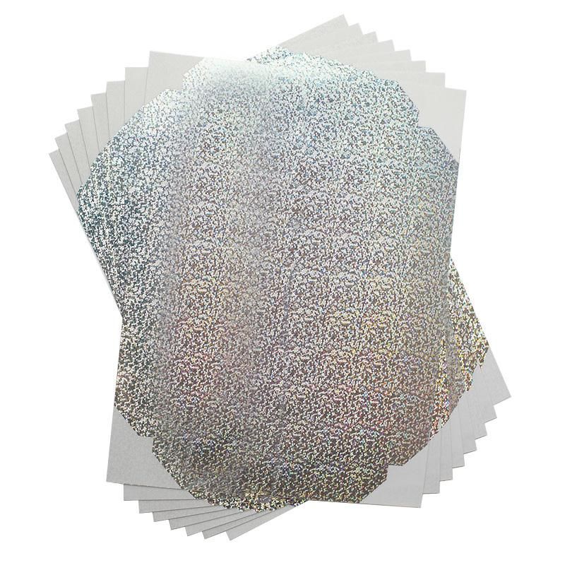 Silhouette Printable Holographic Dot Stickers