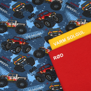 Bilde av Speed Monstertruck Blue - French Terry