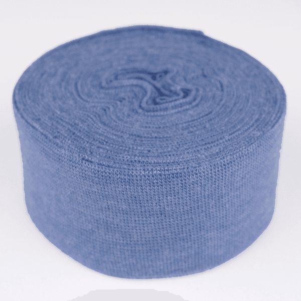 Kantebånd 5 meter - Lys Denimblå Melert
