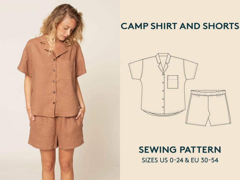 Camp Shirt & Shorts - Wardrobe by Me