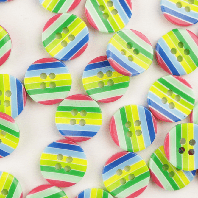 Hovedbilde Tutti Frutti Sour - 12 mm Resin Knapp