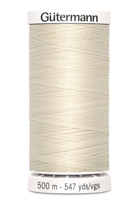 Hovedbilde Krem 802 - Polyester Sytråd 500 m