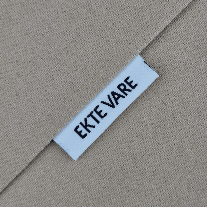 Hovedbilde EKTE VARE - Hvit merkelapp 5 stk