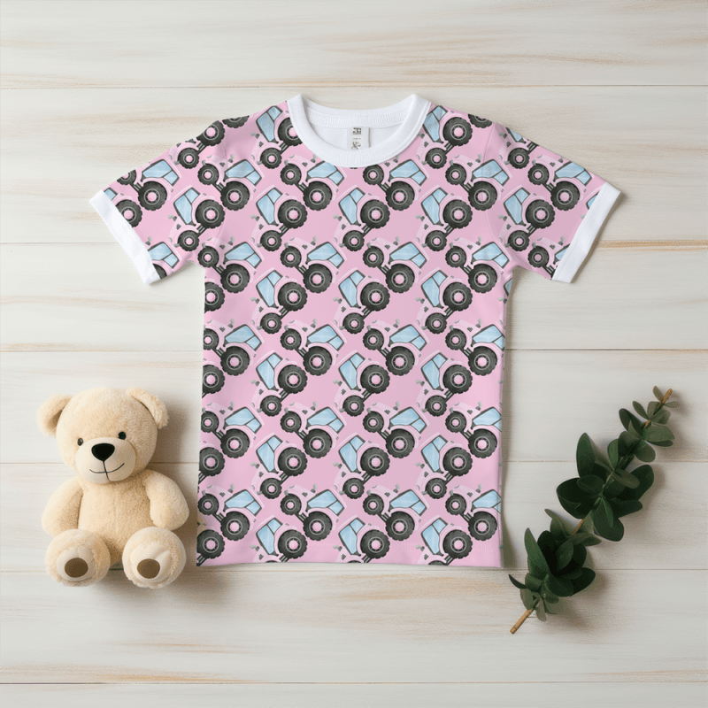 Little Pink Tractor - Jersey